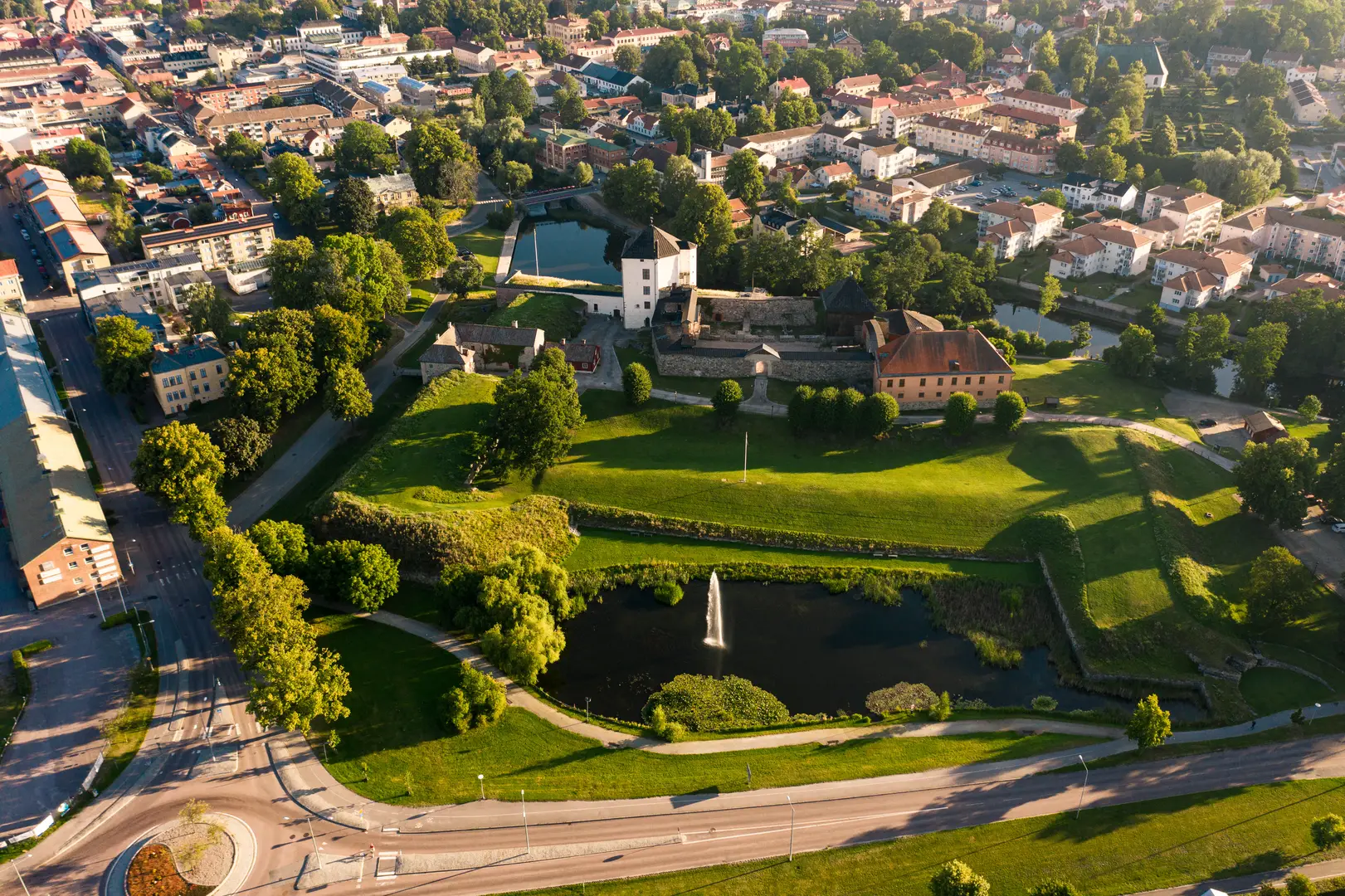 Vy över Hässelby, där vi arbetar med ventilation i bostäder och fastigheter